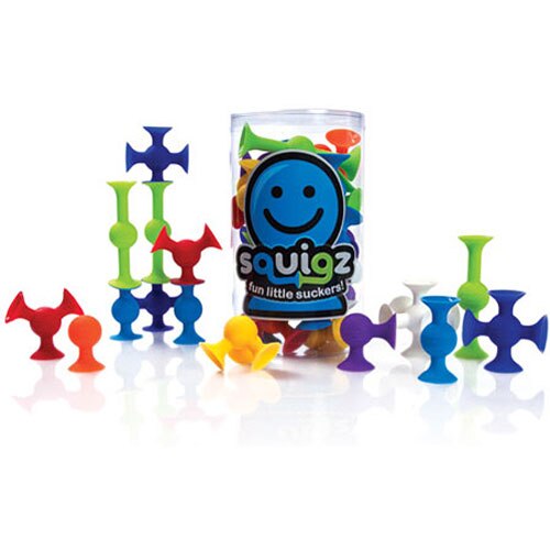 Fat Brain Toys Squigz Starter Set (24 Piece) | Henry Bear's Park